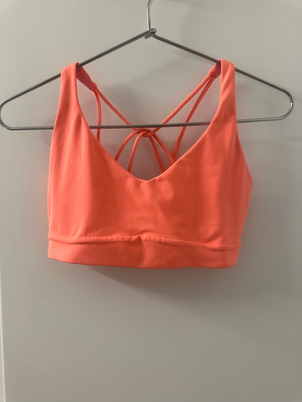 Athleta Solace Sports Bra | Orange | M